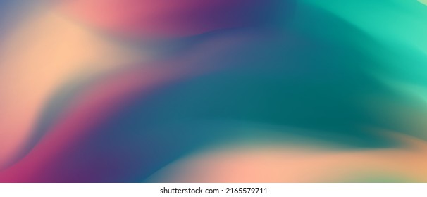 colorful liquid wave abstract background vector banner design