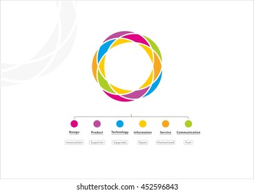 Colorful logo