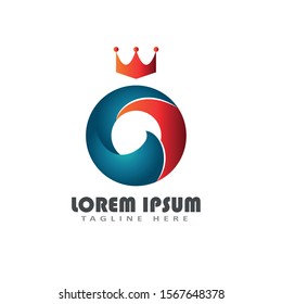 Colorful logo in abstract style Vector