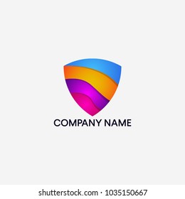 Colorful logo design