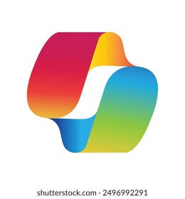 Colorful logo design on white background