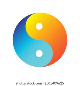 A colorful logo design on white background