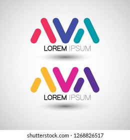 Colorful Logo Design - Vector