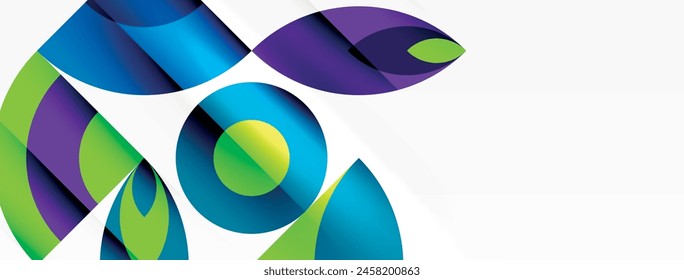 A colorful logo featuring electric blue, green, and purple hues arranged in a circular pattern on a white background. Perfect for art and visual arts businesses