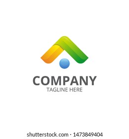 Colorful logo icon design for company