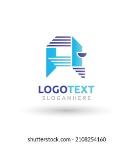 A colorful logo, A logo, A letter logo