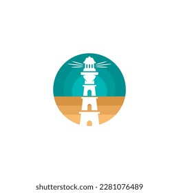 Colorful logo for lighthouse logo lighthouse