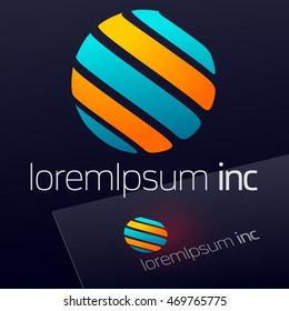 Colorful logo for Media, Fashion, Cosmetic, Beauty activity