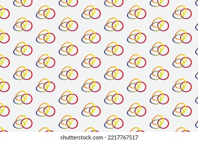 Colorful logo pattern design and geometric art