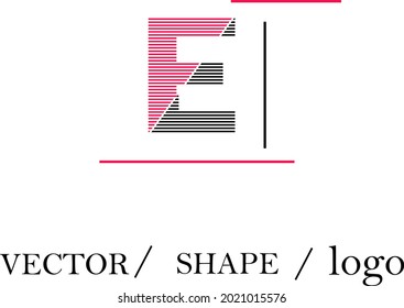 bunter Logo-, Form- und Symboldesigns