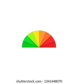 Colorful logo. Vector flat design