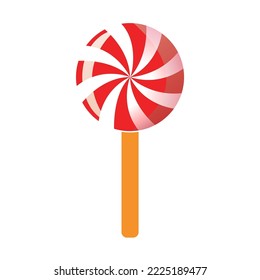 colorful lollipop icon, vector illustration