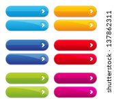 Colorful long round buttons