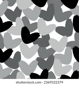 Colorful love pattern. Love background  Bright pattern for fabrics, packaging backgrounds