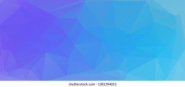 Colorful low poly surface. Abstract polygonal mosaic background consisting of triangles of different sizes and colors. Modern geometrical backdrop. The image format is suitable for printing on a mug.