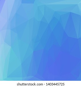 Colorful low poly surface. Abstract polygonal mosaic background consisting of triangles of different sizes and colors. Modern geometrical backdrop. Beautiful crumpled pattern.