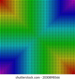 Colorful luxury background with 3D beads. Vector illustration.