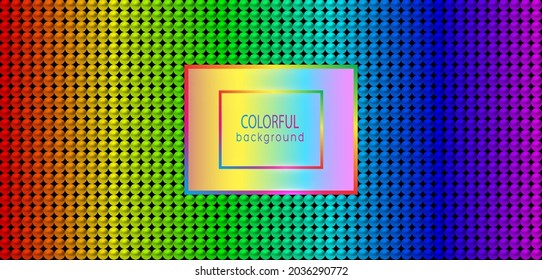 Colorful luxury background with 3D beads. Vector illustration.