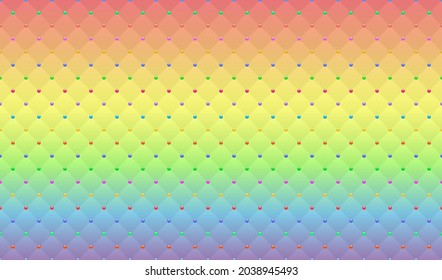 Colorful luxury background with beads. Vector illustration.