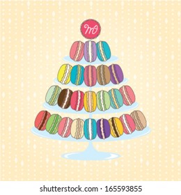 Colorful Macaroons