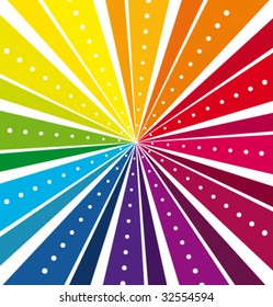 Colorful magic background vector illustration
