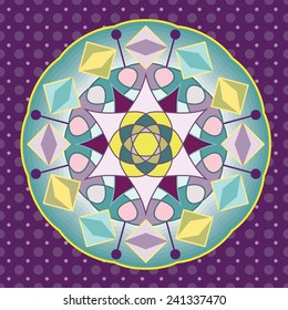 colorful  mandala 