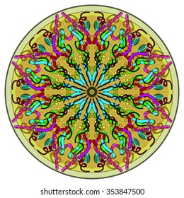 Colorful mandala
