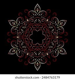colorful mandala art for design vintage decoration,book cover,motif,Ethnic 
design,logo,background,flyer,poster,banner,brochure,ornament