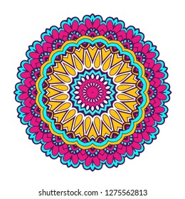 Colorful Mandala Background