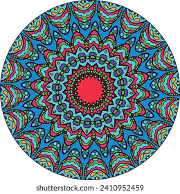 A Colorful Mandala Background to Elevate Your Space