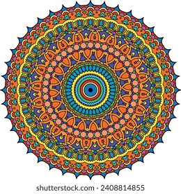  Colorful Mandala Background for Modern Aesthetics