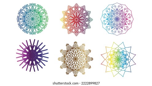 
colorful mandala background,colorful mandala set, 
luxury ornamental mandala design background,mandala design,Mandala pattern Coloring book Art wallpaper design, tile pattern,colorful mandala 