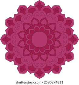 Its a Colorful Mandala Design.