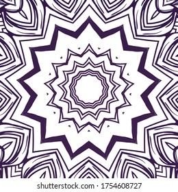 Colorful mandala, digital artwork for creative graphic design

