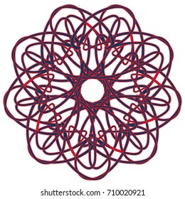 Colorful Mandala. Ethnic tribal ornaments