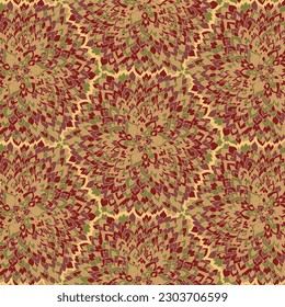 Flor de mandala colorida patrón abstracto para ropa, tela, fondo, papel de pared, envoltura, batik