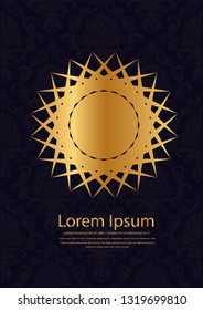 Colorful mandala round ornaments, can be used as decorations for wedding or Indian holidays, vector illustration - Vector 