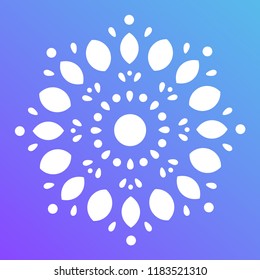 Colorful Mandala Shape. Ornament. Vector.