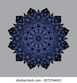 Colorful mandala watercolor background. EPS 10