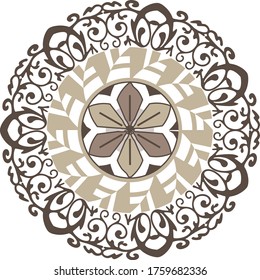 Colorful Mandalas for coloring book. Decorative round ornaments. Unusual flower shape. Oriental vector, Anti-stress therapy patterns. Weave design elements. Yoga logos Vector.