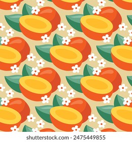 Colorful Mango Designs in Fabric, Wallpaper and Textures