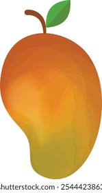 Colorful Mango Fruit Vector Illustration