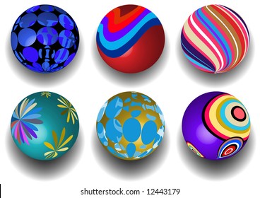 colorful marble