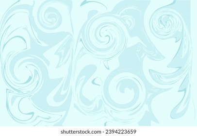 Colorful marble background in light blue.Vivid texture graphic vector illustration wallpaper.