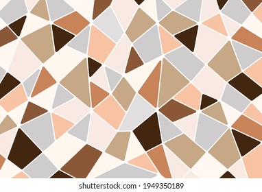 Fondo geométrico de mármol colorido. Patrón abstracto. Ilustración vectorial de papel tapiz poligonal.