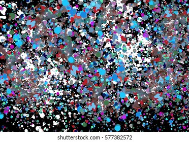Colorful Marbled Paper Background
