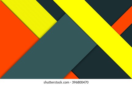 Colorful Material Design Background, Modern Digital Design. Material Design Concept.