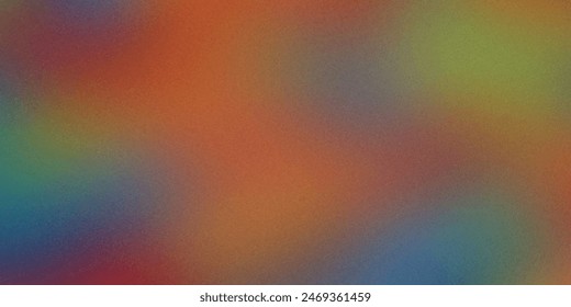 Colorful melt red orange green blue , Noise intensive Holographic blend blurred smooth transitions tone empty presentation design , futuristic minimal modern luxury premium unique motion elegant page