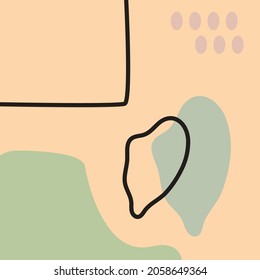 Colorful memphis design backgrounds  vector.  Design for invitation, party card, social highlight covers and stories page