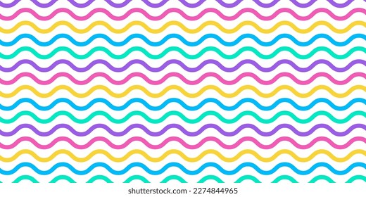 Colorful memphis style geometric pattern on white background. Vector illustration